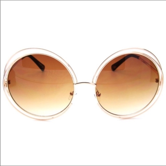 Farrah Retro 70’s hipster OVERSIZED SHADES NEW - Picture 4 of 5